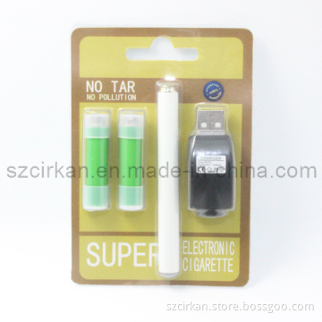 Green Ecigs, E-Cigarette, Electronic Cigarette 280mAh 808d Blister Card Set